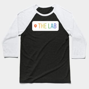 IN THE Science LAB Location GPS Baseball T-Shirt